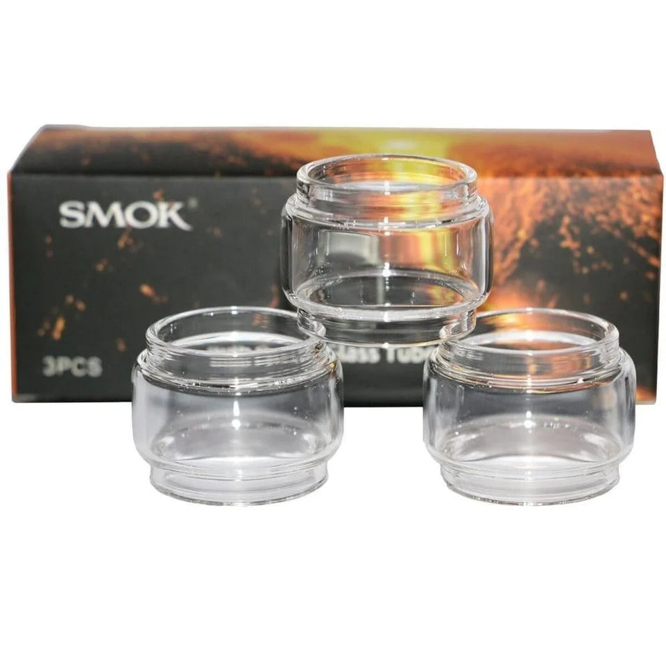 SMOK TFV8 Big Baby Tank X-Baby Tank Bulb Pyrex Replacement Glass 3/Pcs