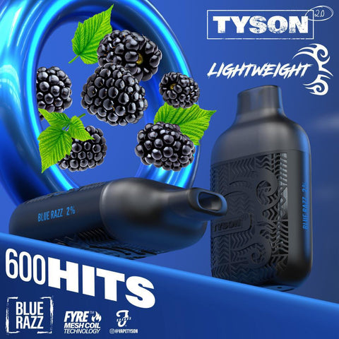 Tyson 2.0 Lightweight 600 Disposable Vape