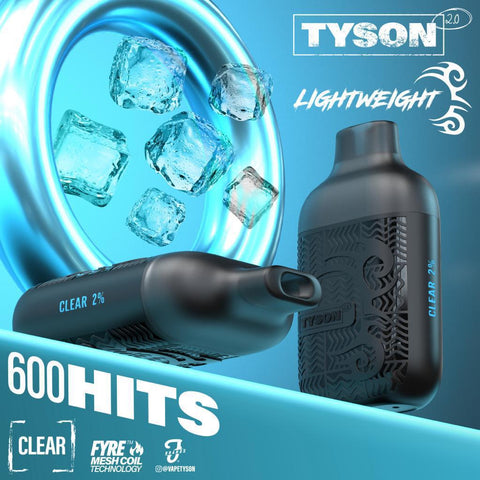 Tyson 2.0 Lightweight 600 Disposable Vape