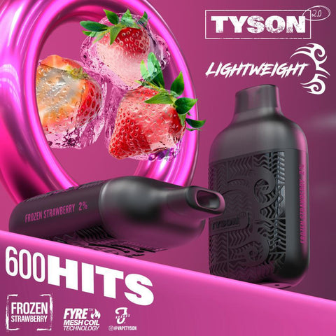 Tyson 2.0 Lightweight 600 Disposable Vape